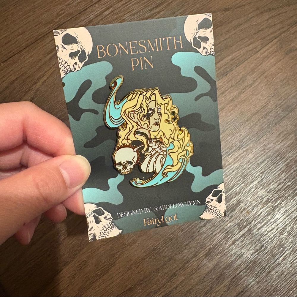 Fairyloot Bonesmith Enamel Pin